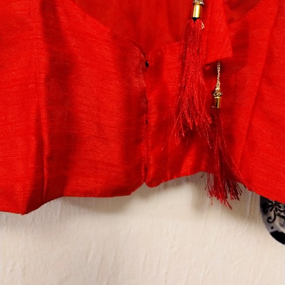Saree (36) Top - Red - Picture 3 of 6